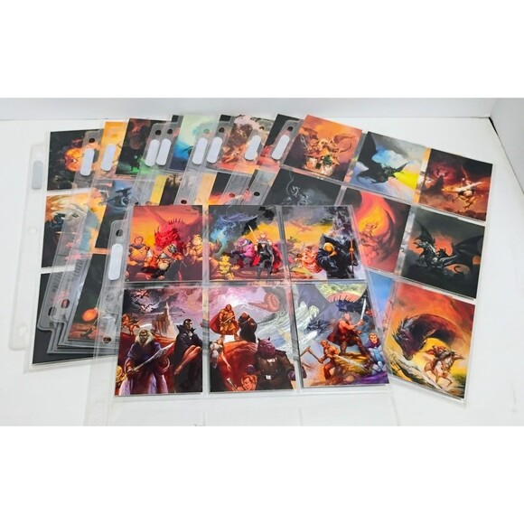 1995 FPG JEFF EASLEY FANTASY ART TRADING CARD COMPLETE SET W CHASE CARDS - Picture 1 of 9